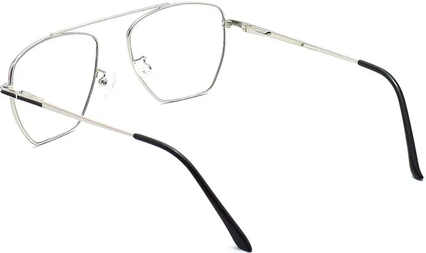 Black,Silver_Full_Rim_Square_Frame_(56_Mm)_-_For_Unisex