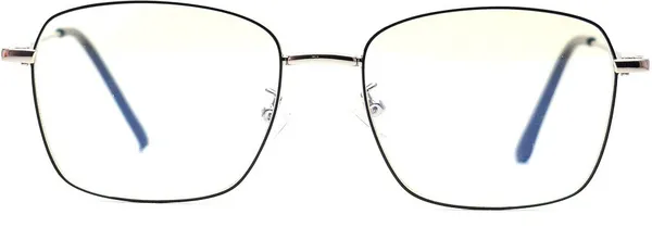 Black,Silver_Full_Rim_Square_Frame_(53_Mm)_-_For_Unisex