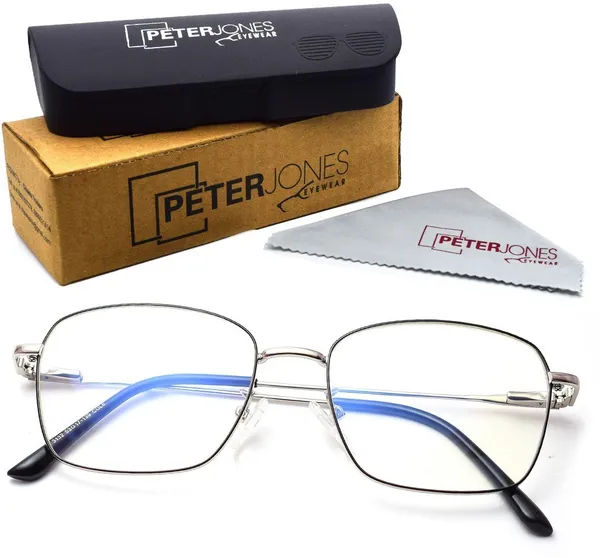 Black,Silver_Full_Rim_Square_Frame_(53_Mm)_-_For_Unisex