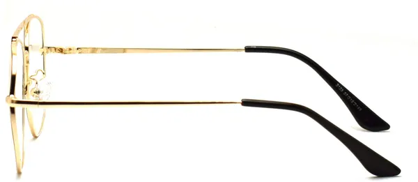 Black,Gold_Full_Rim_Square_Frame_(55_Mm)_-_For_Unisex