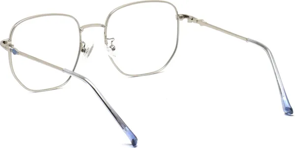 Silver_Full_Rim_Round_Frame_(51_Mm)_-_For_Unisex