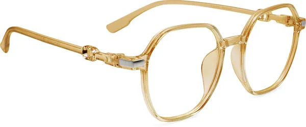 Transparent,Brown_Full_Rim_Square_Frame_(52_Mm)_-_For_Men