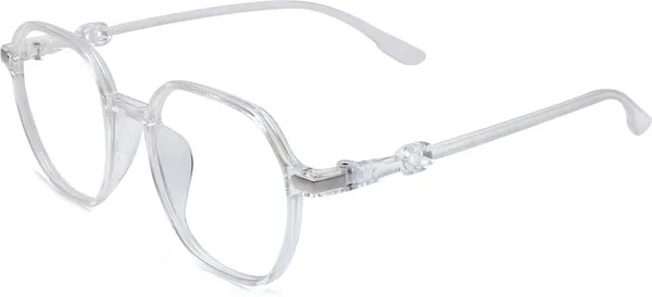 Transparent_Full_Rim_Square_Frame_(54_Mm)_-_For_Men