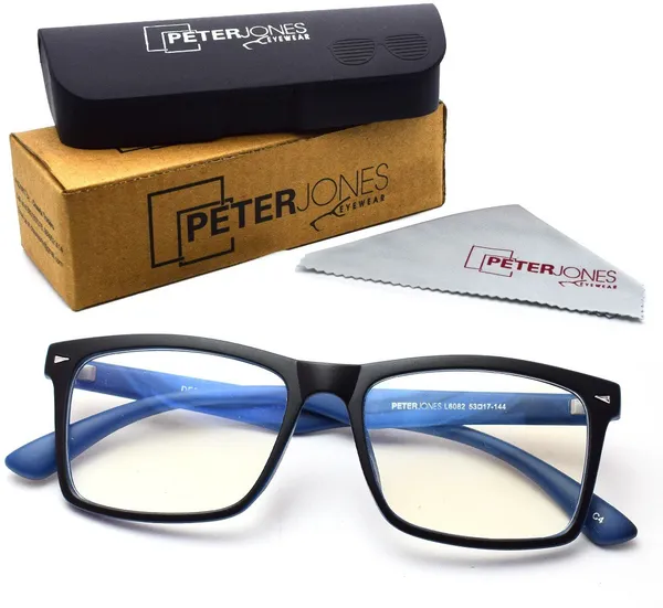 Black,Blue_Full_Rim_Square_Frame_(53_Mm)_-_For_Unisex