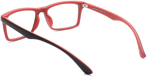 Black,Red_Full_Rim_Square_Frame_(53_Mm)_-_For_Unisex