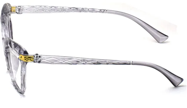 Grey,Transparent_Full_Rim_Cat-Eyed_Frame_(52_Mm)_-_For_Unisex