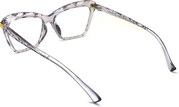 Grey,Transparent_Full_Rim_Cat-Eyed_Frame_(52_Mm)_-_For_Unisex