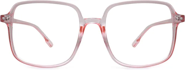 Pink,Transparent_Full_Rim_Square_Frame_(58_Mm)_-_For_Men