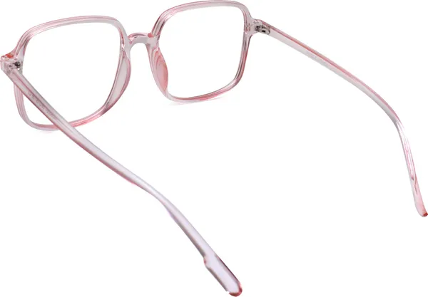 Pink,Transparent_Full_Rim_Square_Frame_(58_Mm)_-_For_Men