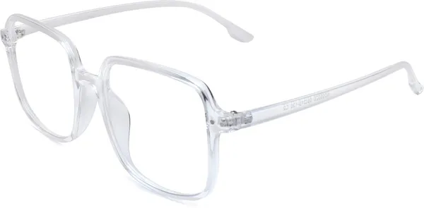 Transparent_Full_Rim_Square_Frame_(58_Mm)_-_For_Unisex