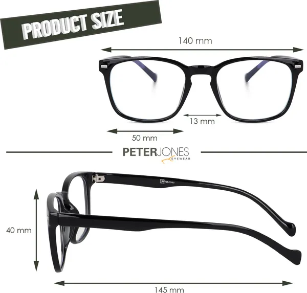 Black_Full_Rim_Square_Frame_(50_Mm)_-_For_Unisex