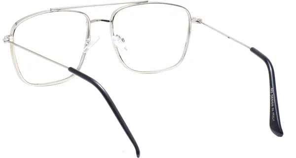Black,Silver_Full_Rim_Square_Frame_(52_Mm)_-_For_Unisex