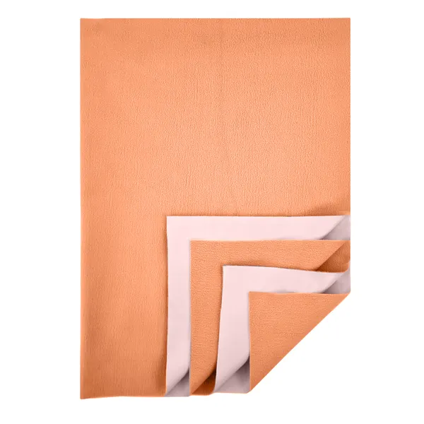 _Waterproof_Quick_Dry_Protector_Sheet,_Anti-Piling_Fleece_Extra_Absorbent_Baby_Bed_Protector,_Large_Size_(140_X_100_CM),_Pack_of_1_-PEACH