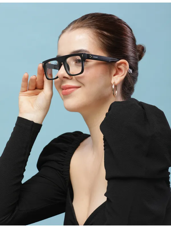 UV_Protected_Black_Clear_Square_Sunglasses_For_Men_&_Women