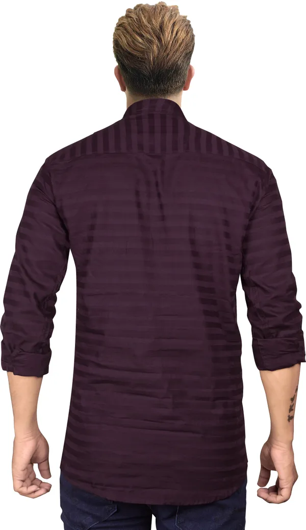 Men's_Purple_Cotton_Full_Sleeve_Short_Kurta_Shirt_with_Mandarin_Collar