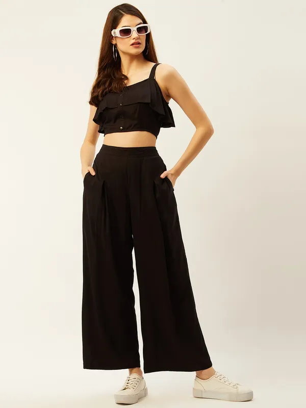 Black_Solid_Co-Ord_Set_For_Women