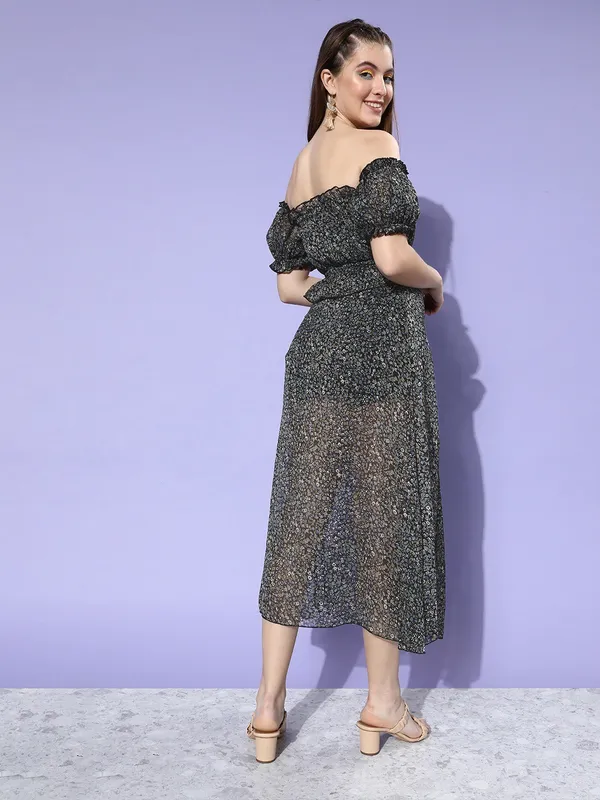 Women_Stylish_Black_Printed_Top_with_Skirt_Co-ords_Set
