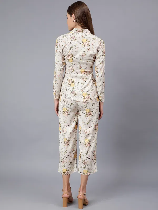 Cream-Coloured_Floral_Printed_Shirt_With_Trousers_Co-Ords_Set