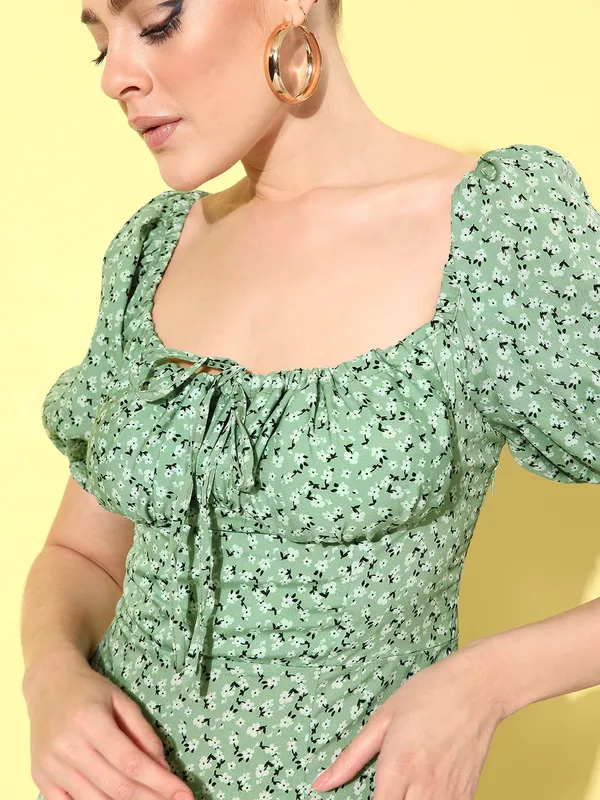 Floral_Printed_Tie-Up_Neck_Chiffon_Midi_Dress