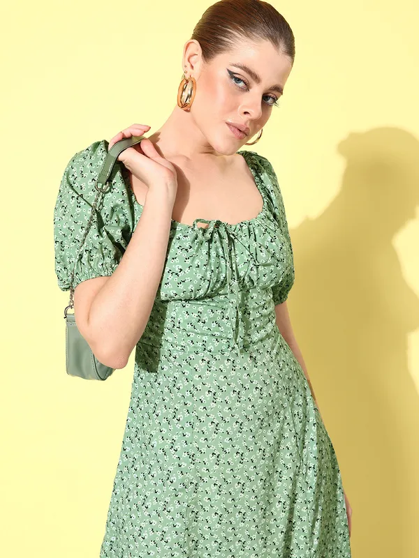Floral_Printed_Tie-Up_Neck_Chiffon_Midi_Dress