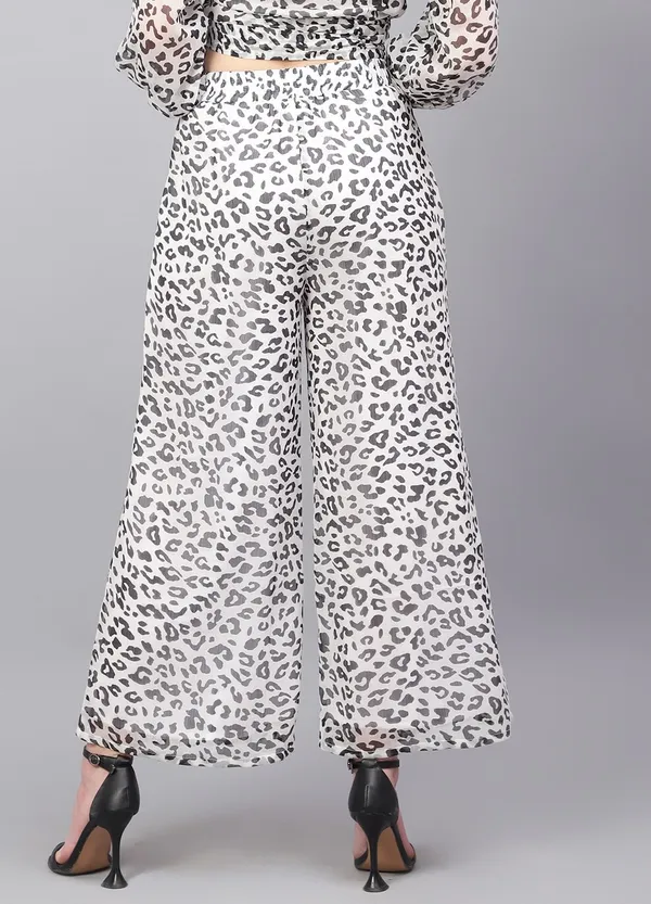White_Polyester_Animal_Print_Regular_Fit_Palazzos_For_Women