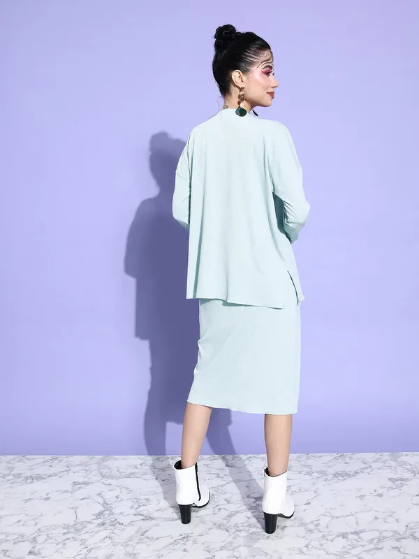 Light_Blue_Cotton_Blend_Full_Sleeve_Striped_Shrug_For_Women