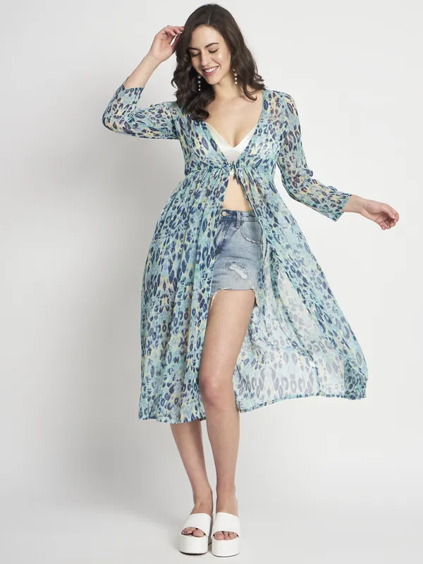 Light_Green_Cotton_Blend_Full_Sleeve_Animal_Print_Shrug_For_Women