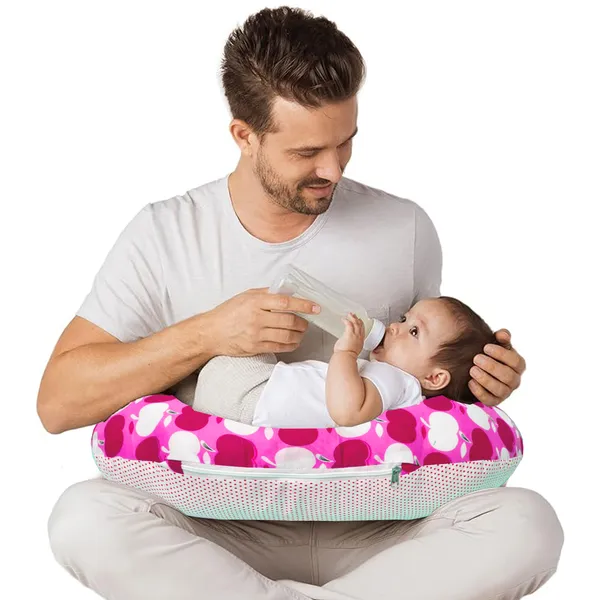 Cheeky_Cheeky_Multipurpose_Baby_Feeding_Nursing_Cum_Maternity_Pillow_for_New_Born_(Pink)