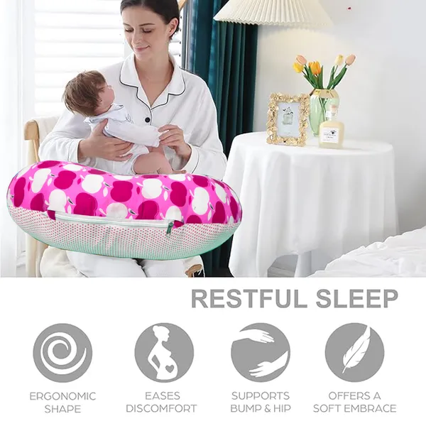 Cheeky_Cheeky_Multipurpose_Baby_Feeding_Nursing_Cum_Maternity_Pillow_for_New_Born_(Pink)