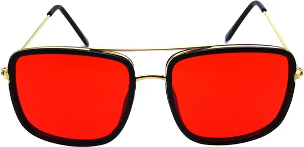 Black_Retro_Square_Sunglasses_-_For_Unisex