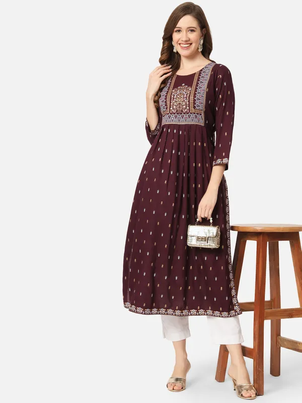 Purple_Printed_Anarkali_Kurta_For_Women