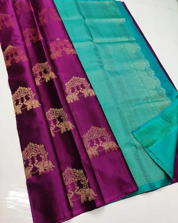 Purple_Woven_Kanjivaram_Silk_Saree_with_Saree_Cover