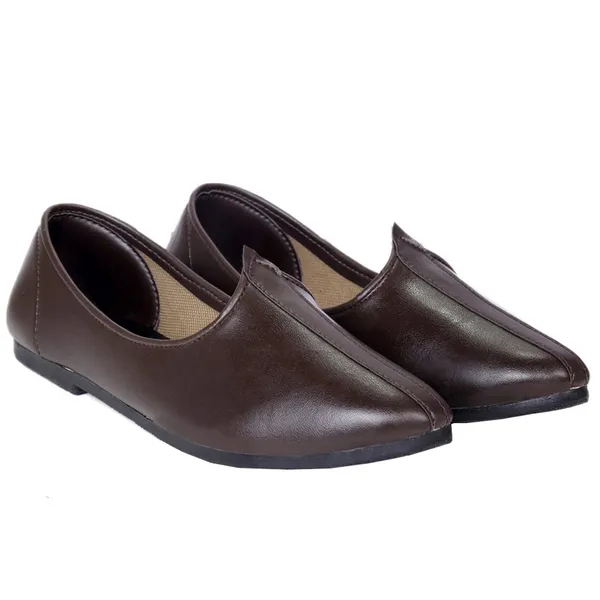 Black_&_Brown_&_Tan_PU_Premium_Jutis_Shoe_For_Men