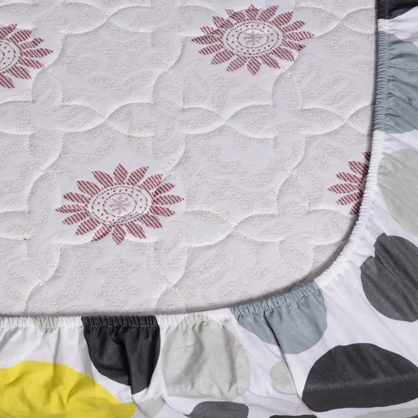 Cotton_Blend_Calming_Patch_Bedsheet_for_Double_Bed_with_Elastic_Fitted_Sheet_with_2_Pillow_Cover,_Quarry