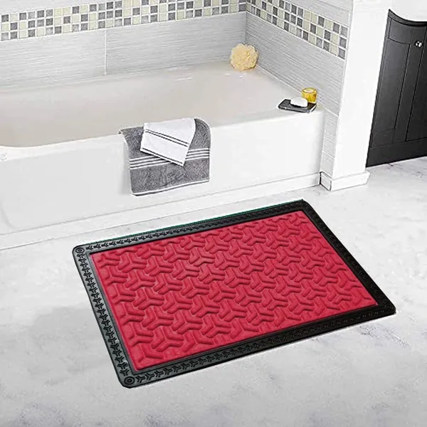 Pack_of_1_Aaho_Decor_Rubber_Molded_Anti_Skid_Bathmat__Waterproof_Dust_Trapper_Doormats