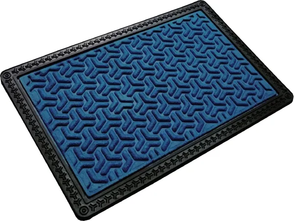Pack_of_1_Aaho_Decor_Rubber_Molded_Anti_Skid_Bathmat__Waterproof_Dust_Trapper_Doormats