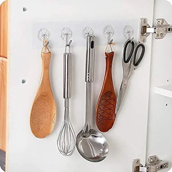 Set_of_30_Hooks_|_Adhesive_&_Detachable_Self_Adhesive_Wall_Screw_Hooks_|_Drill-Free_Wall-Mounted_Screw_Hook._Heavy_Duty_13.2lb(Max)_Nail_Free_Sticky_Hangers_with_Stainless_Hooks