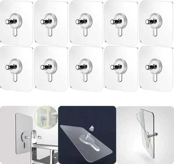 Wall_Sticker_Screw_Hooks,_Self_Adhesive_Nail_Free_Wall_Sticker_Hook_Screw_combo_Hook___(BUY_10_SCREW_AND_GET_10_HOOKS_Free_(Pack_of_20)