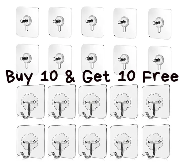 Wall_Sticker_Screw_Hooks,_Self_Adhesive_Nail_Free_Wall_Sticker_Hook_Screw_combo_Hook___(BUY_10_SCREW_AND_GET_10_HOOKS_Free_(Pack_of_20)