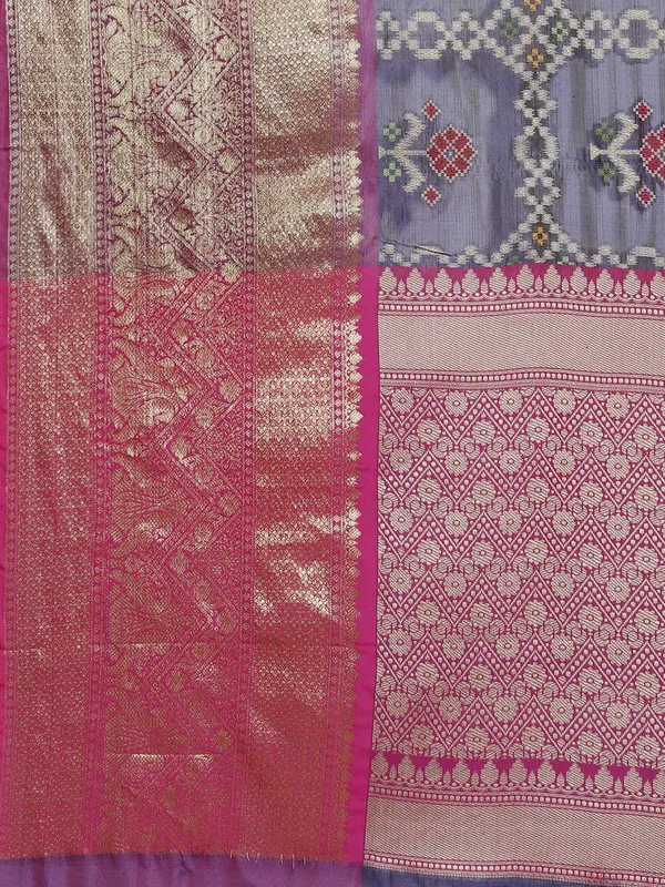 Blue_Art_Silk_Banarasi_Sarees_For_Women