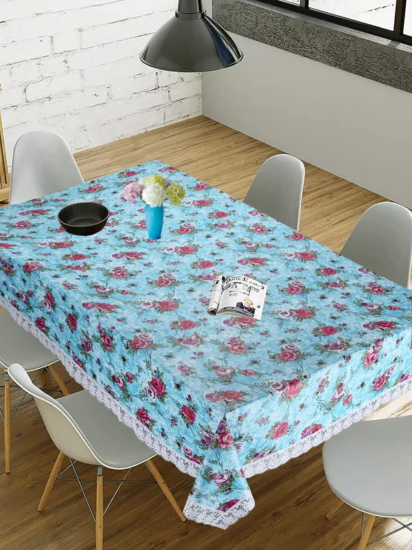 Homerz_HD_Design_Dining_Table_Cover,_60_x_90_inch_Size,_100_%_Waterproof,_Exact_Size_(Digital_Blue)