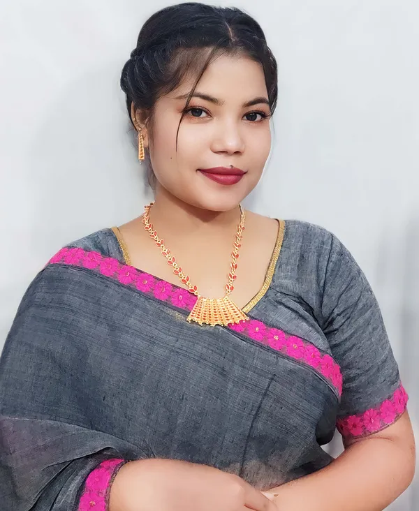 Assamese_Traditional_Red_Colour_Pendant_Jewellery_Set_For_Women