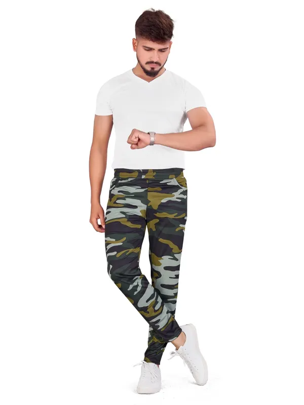 CAMO HQ - Indian Army Palm Frond CAMO Unisex track pants
