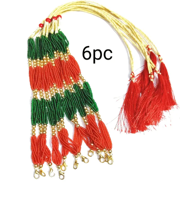 Assamese_Traditional_Red_Green_Tassel_/_Dori_6