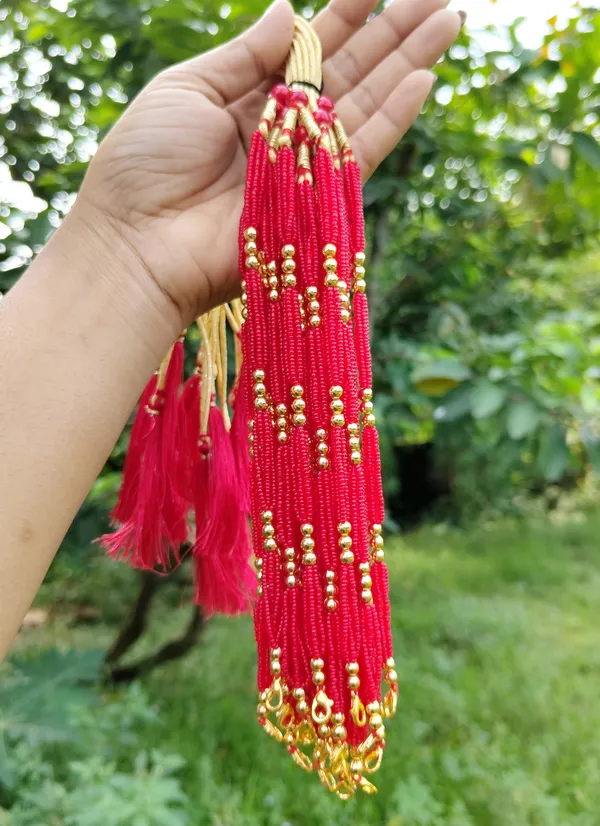 Assamese_Traditional_Red_Tassel/Dori_12