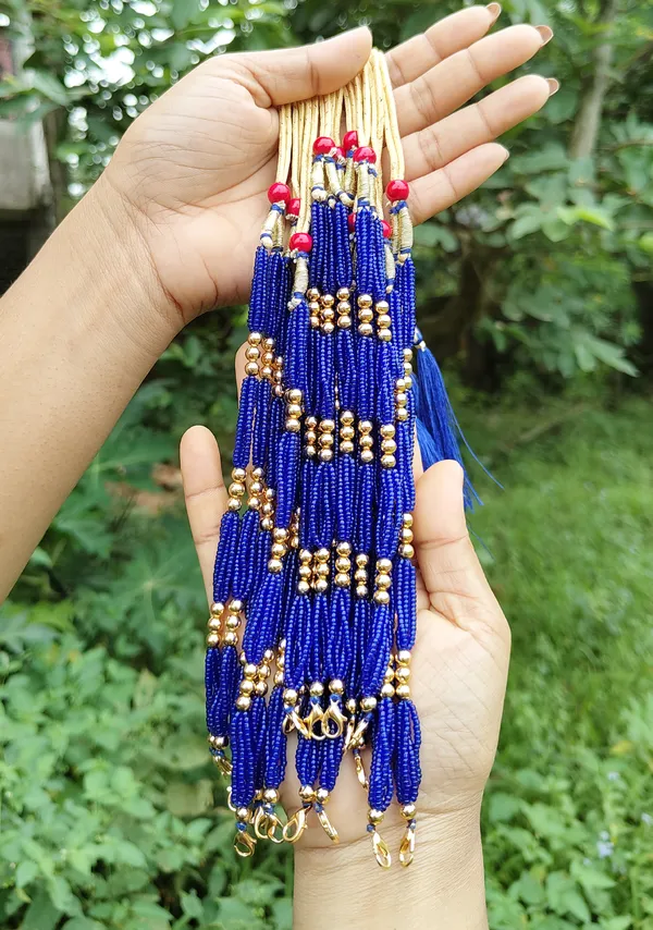 Assamese_Traditional_Blue_Tassel/_Dori_12