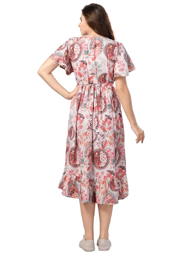 Multi_Maternity_Dress_|_Multi_Multicolour_Maternity_Wear_Kurti:_Elevate_Your_Maternity_Style_In_Chic_Creame_For_Women