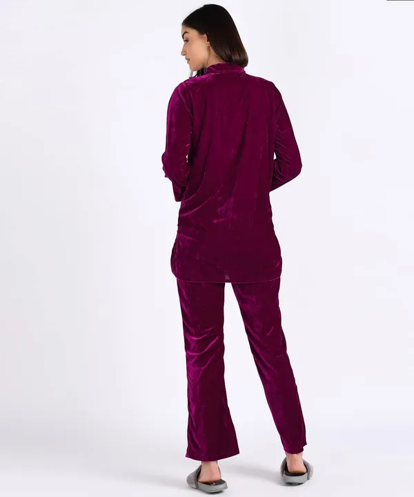 Women'S_Velvet_Track_Suit_(Dark_Purple)_(202146)