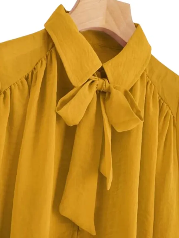 Women'S_Cotton_Shirt_|_Hand-Wash_|_Regular_Fit_|_Mustard_|_5Xl2021-89-5Xl