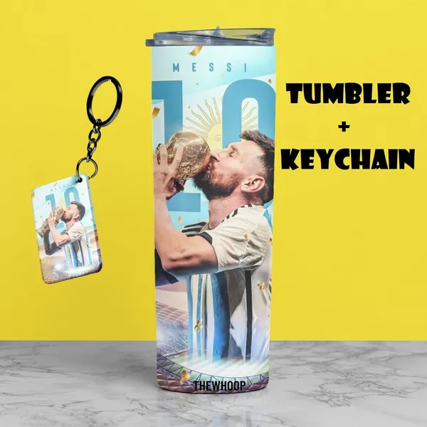 THWHOOP_Printed_Lionel_Messi_Stainless_Steel_Tumbler_600_ml_Water_Bottle_Best_Gift_For_Messi_Fans_For_Birthday_or_Special_Occasion